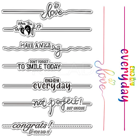 Custom PVC Plastic Clear Stamps DIY-WH0439-0153-1