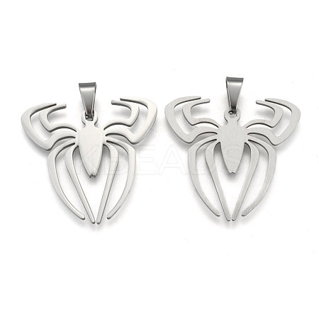 Tarnish Resistant Boy Jewelry 201 Stainless Steel Blank Pendants X-STAS-I032-221-1