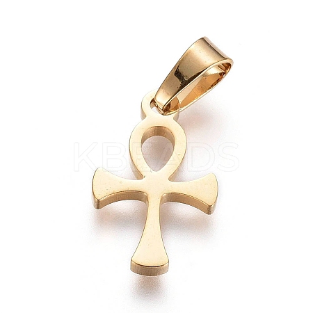 Easter Theme 304 Stainless Steel Pendants LS-STAS-I130-03G-1