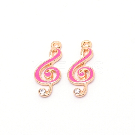 Alloy Enamel Pendants ENAM-WH0049-25G-05-1