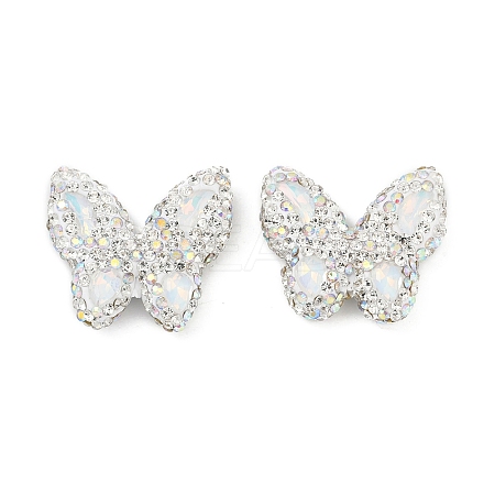 Handmade Polymer Clay Rhinestone Beads CLAY-NH0001-11A-1