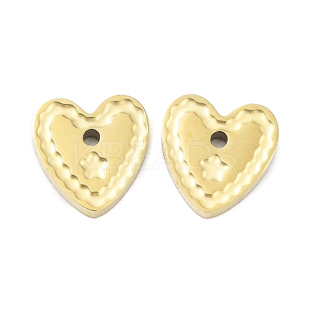 Ion Plating(IP) 316L Surgical Stainless Steel Charms STAS-D029-07G-1