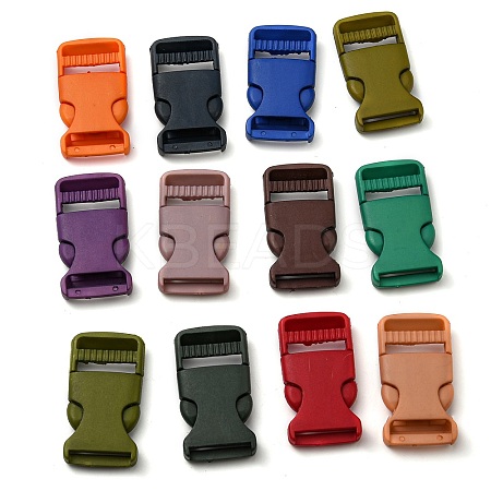 24Pcs 12 Colors Nylon Side Release Buckles FIND-SZ0001-79-1