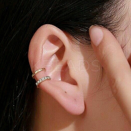 Alloy Cuff Earrings WGD4BC9-02-1