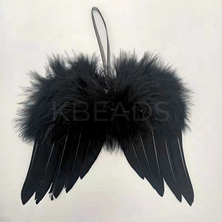 Mini Doll Angel Wing Feather FIND-PW0001-049-B03-1