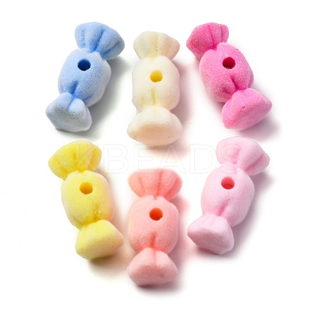 Flocky Resin Beads FIND-S001-09A-1