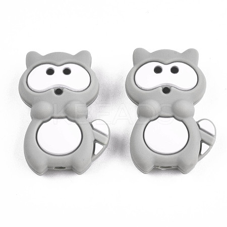 Food Grade Eco-Friendly Silicone Focal Beads SIL-T056-03A-1