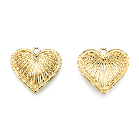 Ion Plating(IP) 201 Stainless Steel Pendants STAS-N098-239LG-1