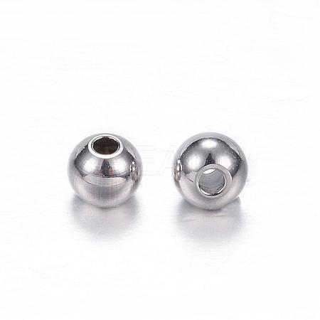201 Stainless Steel Beads STAS-D447-39C-1