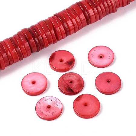 Natural Freshwater Shell Beads Strands SHEL-N037-03A-04-1