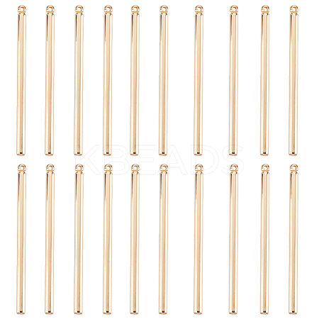 30Pcs Brass Pendants KK-BBC0008-35-1