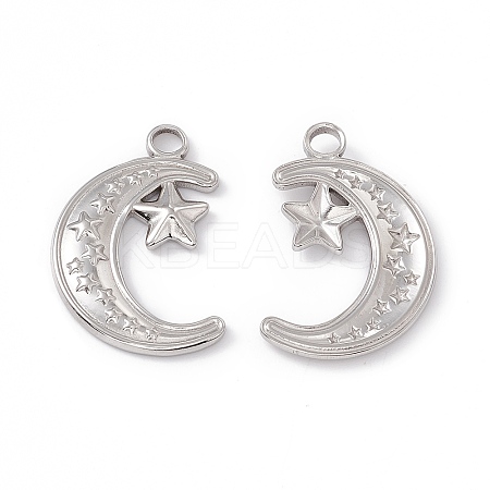 Non-Tarnish 304 Stainless Steel Pendants STAS-K242-02P-1