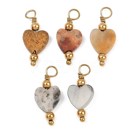 Natural Crazy Agate Pendants GG-CBA5E56-03G-1