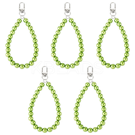 Acrylic Pendant Decorations HJEW-TAC0064-1