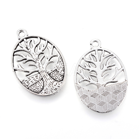Tibetan Style Alloy Pendants LS-TIBE-S303-15AS-LF-1