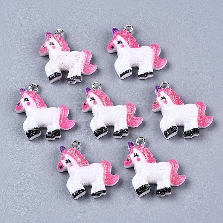 Resin Pendants LS-CRES-S304-84A-1