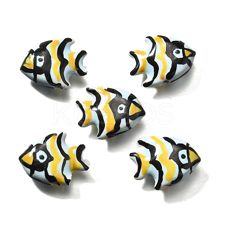 Handmade Porcelain Beads PORC-S002-02F-1