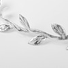 Artificial Leaf Leaves Vine Silk For Home Wedding Decoration OCOR-WH0029-B03-3