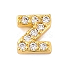 Rack Plating Brass Micro Pave Cubic Zirconia Cabochons KK-F874-04G-Z-1