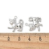 304 Stainless Steel Rhinestone Pendants STAS-Z122-47P-3