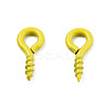 Spray Painted Iron Screw Eye Pin Peg Bails LS-IFIN-N010-002A-14-3