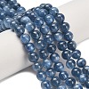 Natural Kyanite Beads Strands G-C259-B01-10mm-02-1