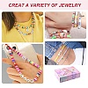 DIY Flat Round/Disc Handmade Polymer Clay Beaded Bracelets Jewelry Making Kits DIY-YW0012-94-6