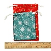 12Pcs 12 Styles Hot Stamping Christmas Velvet Storage Bags ABAG-FS0001-02-5