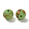 Handmade Frosted Lampwork Beads LAMP-C016-04C-03-3