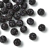 30Pcs Pave Disco Ball Beads RB-YW0001-14J-1