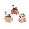 Natural Calcite Cluster Base Sculpture G-N347-03C-1