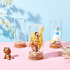 4Pcs High Borosilicate Glass Dome Cover DJEW-PH0001-37-5