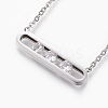 304 Stainless Steel Pendant Necklaces X-NJEW-P206-20P-1