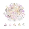 Transparent Dyed Colours Glass Seed Beads SEED-T007-02B-1