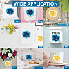 1 Set Ocean Theme PET Hollow Out Drawing Painting Stencils DIY-MA0005-16-6