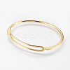 Brass Bangles LS-BJEW-K153-02G-7