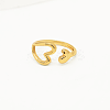 Brass Cuff Open Rings for Women WE5042-3