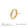 Irregular 304 Stainless Steel Finger Rings for Women SA8524-19-1