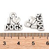 Tibetan Style Zinc Alloy Pendants TIBEP-R334-356AS-RS-2