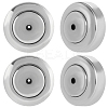 6Pcs 304 Stainless Steel Ear Nuts STAS-BBC0005-38P-1