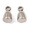 Non-Tarnish 201 Stainless Steel Tail Chain Drop Charms LS-STAS-D061-04C-P-1