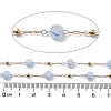 Ion Plating(IP) 304 Stainless Steel Handmade Beaded Chain CHS-K019-03G-05-2