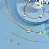 DIY Paperclip Chain Jewelry Making Kits DIY-SC0014-49G-4