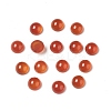 Natural Red Agate Cabochons G-G994-J03-01-1