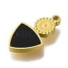 Ion Plating(IP) 304 Stainless Steel Manual Polishing Charms X-STAS-M059-07G-01-2
