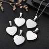 Tarnish Resistant Fashionable 304 Stainless Steel Stamping Blank Tag Pendants LS-STAS-J002A-01-6