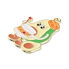 Zinc Alloy Pendant ENAM-Z009-01B-LG-2
