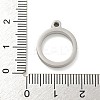 Non-Tarnish 304 Stainless Steel Laser Cut Pendants STAS-U009-06A-02-3
