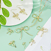 42Pcs 7 Styles Bowknot Alloy Pendants FIND-DC0007-72B-5