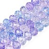 Transparent Glass Beads Strands GLAA-T023-8mm-A11-1